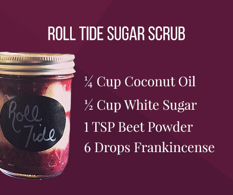 roll tide sugar scrub recipe