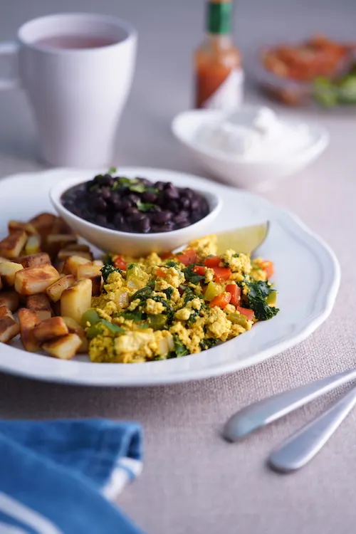 Southwest Tofu Scramble - Lindsey Elmore