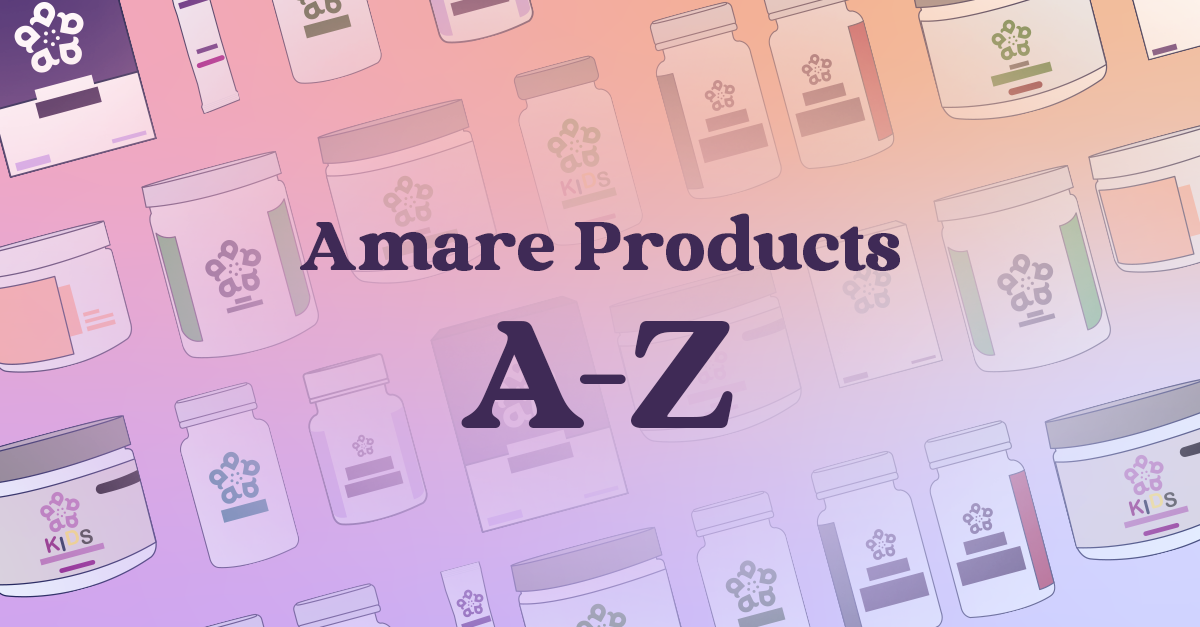 Amare Products from A to Z